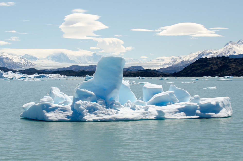 A piece from the Perito Moreno Glacier