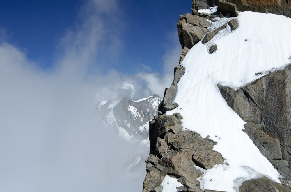  Mont Blach in August 